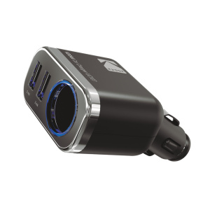 Автомобильное зарядное устройство KODAK для телефона/планшета, USBх2, Quick Charge 3.0. UC107