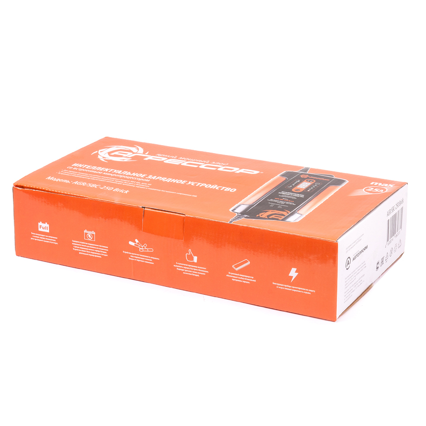 Цифровое зарядное устройство "Агрессор" AGR/SBC-250 Brick