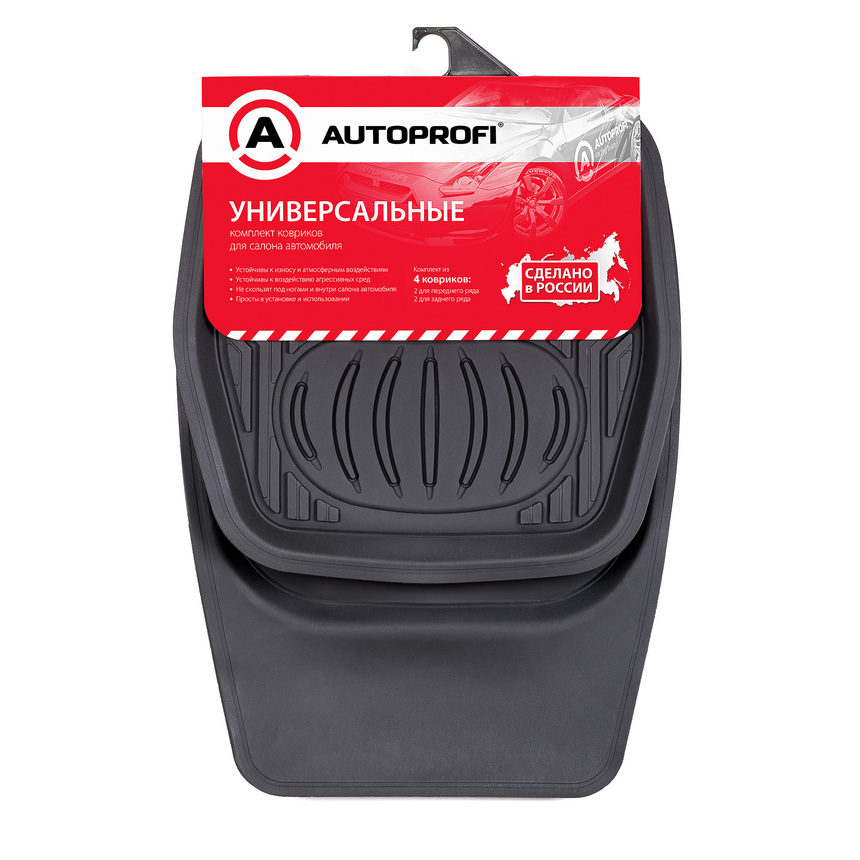 Коврики автомобильные AUTOPROFI RUS-105 BK