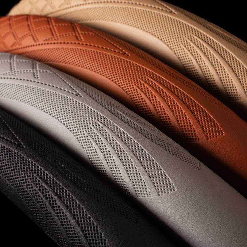 Кожаная оплётка на руль Car Performance, экокожа CP-2010 BE (M)