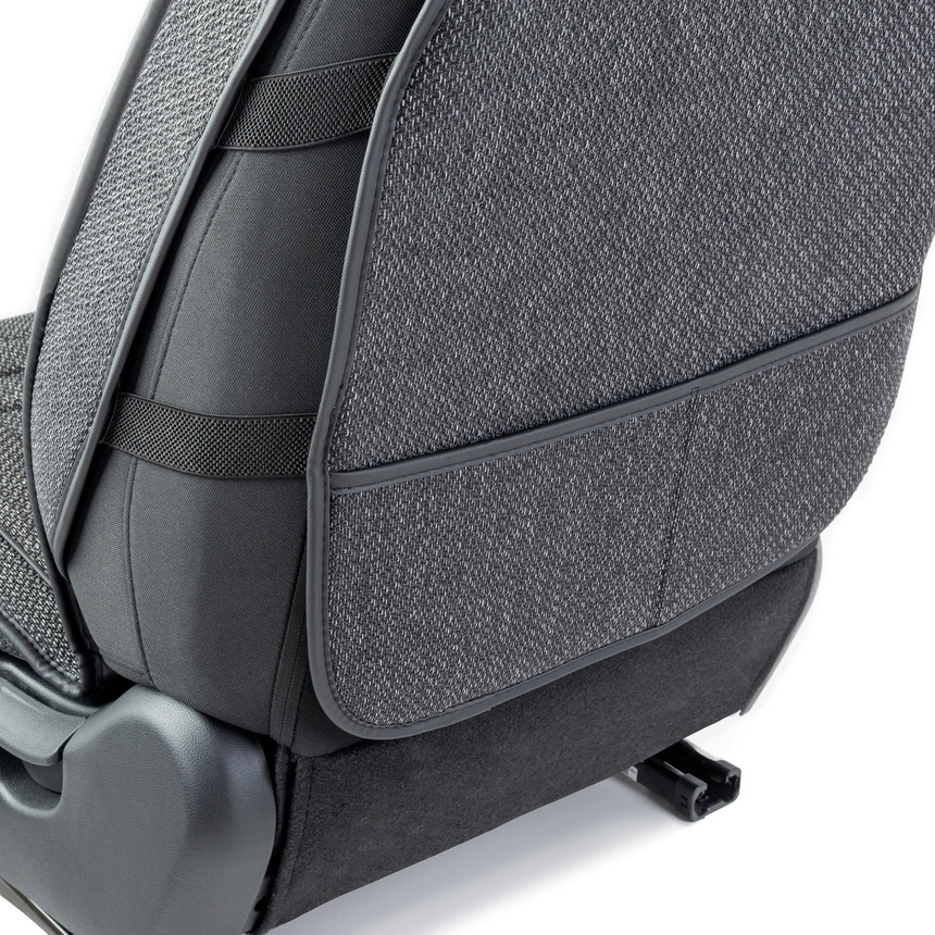 Каркасные накидки на передние сиденья "Car Performance", 2 шт., гобелен CUS-2082 D.GY