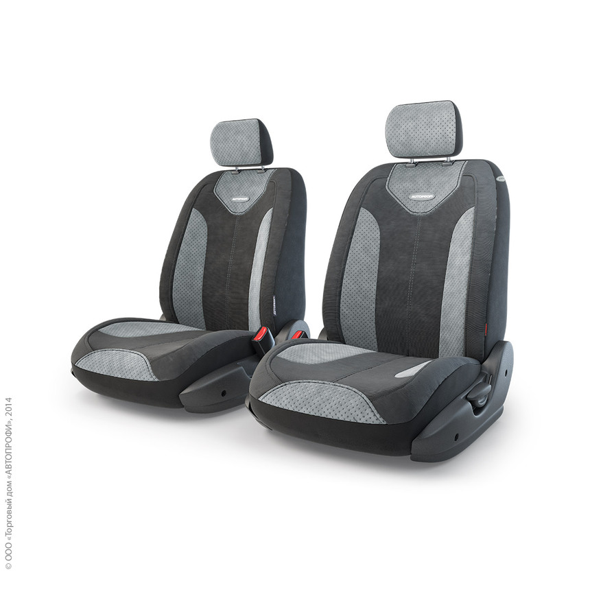 Чехлы на сиденья трансформеры MATRIX передний ряд TRS/MTX-001 BK/D.GY