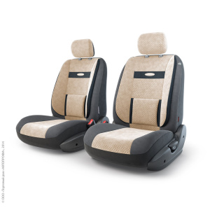 Чехлы на сиденья трансформеры COMFORT передний ряд TRS/COM-001 BK/L.BE