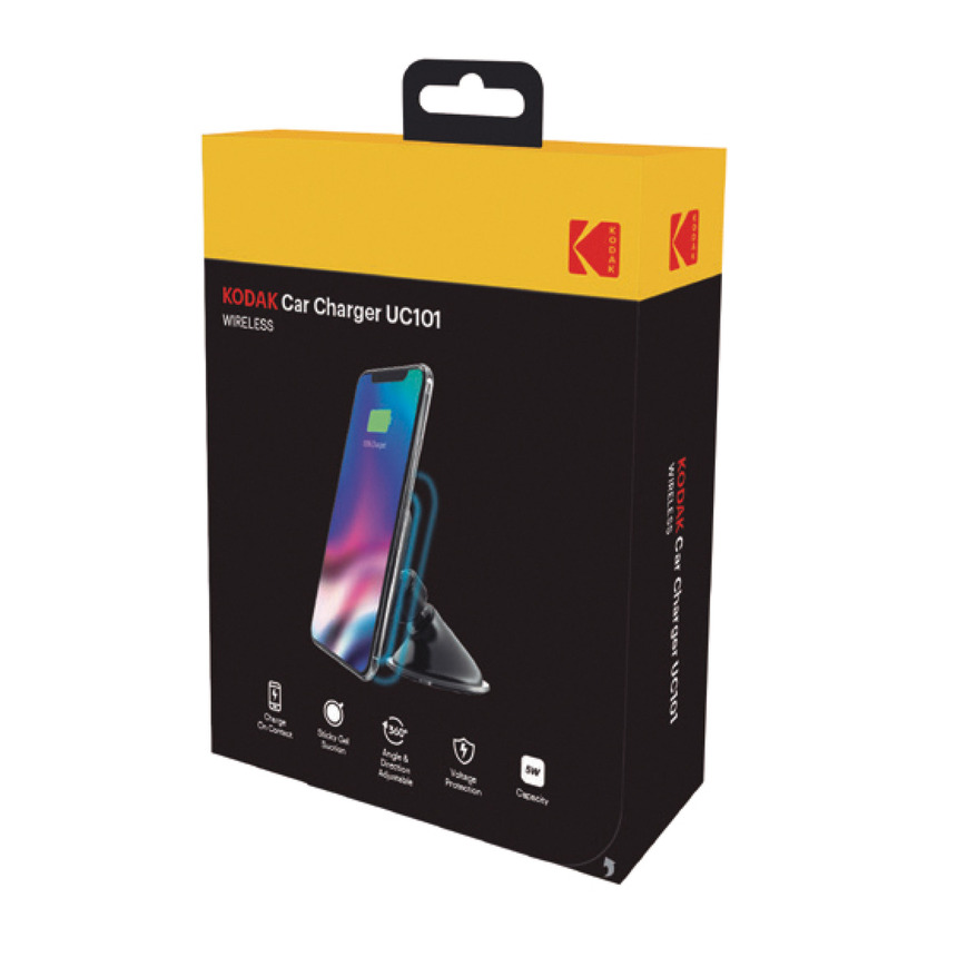 Автомобильное зарядное устройство KODAK для телефона, беспроводное, магнитное UC101