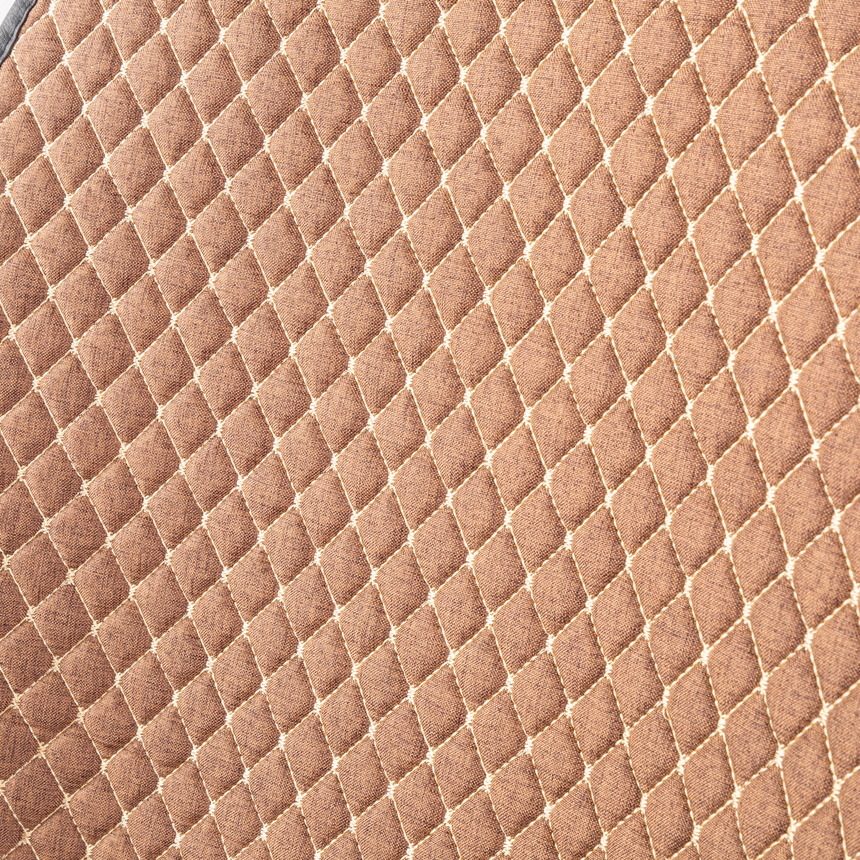 Накидки на передние сиденья "Car Performance", 2 шт., fiberflax CUS-1052 BR/BE