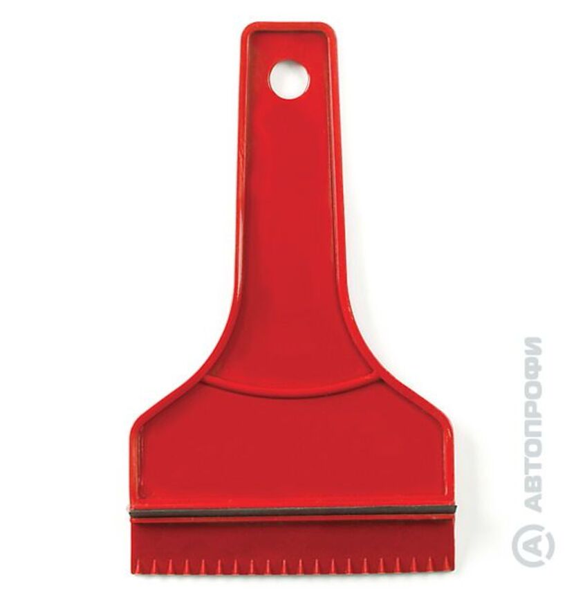 Скребок для снега, с резиновым лезвием, 18 см., AUTOPROFI SC-1017 RD