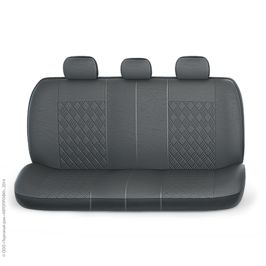 Чехлы на сиденья универсальные экокожа PERSONA FULL (M) PER-1305GF BK