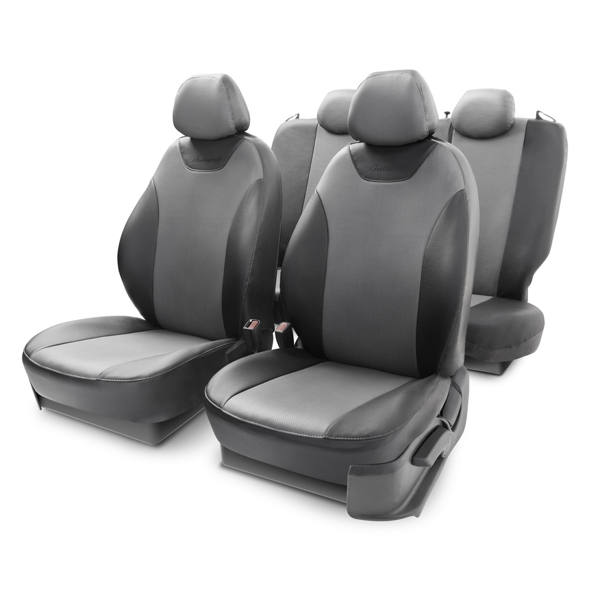 Чехлы на сиденья универсальные GALLANT экокожа GAL-1505 GF BK/D.GY